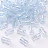 [Sección de bambú mágico transparente] accesorios hechos a mano para bricolaje pulsera de cuentas casera material para joyería de collar cuentas de vidrio