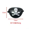 Tapa-olho pirata infantil feito sob medida, brinquedo de Halloween, tapa-olho de pirata caolho, adereço bloqueador de luz, tapa-olho de caveira