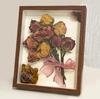 Três-Dimensional oco flor seca moldura da foto madeira feita à mão animal diy e planta moldura criativa hand-made display foto frame decoração