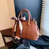 Bolsa de Mano para Jardín Transfronteriza Nueva de Otoño e Invierno para Mujer, Bolso de Mano de Gran Capacidad, Elegante Bolso Tote, Bolso de Hombro Cruzado para Mujer