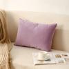 Almohada de terciopelo mate de color sólido funda de almohada para sofá al por mayor cojín para siesta de oficina hogar simple cojín liso