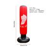 Spot Pvc Portátil Exercício Fitness Boxe Coluna de Golpe Inflável Coluna de Ventilação Coluna de Boxe Inflável