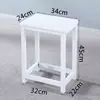 Banqueta Quadrada Pequena Linha de Montagem Oficina Banqueta Aula de Treinamento Tabela e Cadeira de Cursinho Banqueta Simples de Ferro Moderna Adulto Atacado