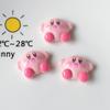 Lindos Accesorios de Resina de Kirby Cubierta Protectora para Cargador Funda para Teléfono Móvil DIY Venta al por Mayor Pj874