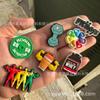 Accesorios para Zapatos Deportivos y de Fitness, Hebillas Decorativas de PVC Crocs, Hebillas de Flor de Goma Suave para Zapatos, Hebillas Decorativas de Mancuernas, Hebillas