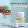 Copo Gordo, Copo de Água Infantil de Vidro de Aparência Sofisticada, Copo Portátil e Conveniente, Copo para Presente Promocional, Logotipo, Copo Dropshipping de Peça Única