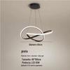 Luminária de Quarto Única Criativa Estilo Ins, Arte de Personalidade Minimalista Moderna, Luminária Pendente para Mesa de Bar Mesa de Jantar Nórdica, Estilo Ins Transfronteiriço