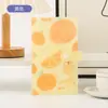 Manni Color Estampa de Frutas Desenho Animado Pequeno 3 polegadas Álbum de Fotos Porta-Cartões Fofo Porta-Cartão de Leque Inserção de Cartão Álbum de Armazenamento de Cartões