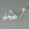 Accesorios para pendientes transparentes de material PC japonés y coreano protección ambiental no es fácil de alergia aguja de oreja de resina perforación de agujero de oreja taladro especial Pendiente de copa