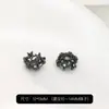 Estrella de cinco puntas de oro 14K que conserva el color, toro de circonita, hecho a mano, pulsera de cristal DIY, borla con cuentas, accesorios para sombrero de flor