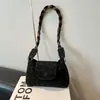 Bolsas de Mujer al por Mayor, Bolso Retro de Hombro y Axila de Cuero Suave, Estilo Nuevo, Texturizado, Adecuado para el Trabajo y los Viajes Diarios, Estampado de Leopardo, Correa Doble para el Hombro, Bolso Cruzado