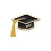 Novo Sucesso de Vendas Chapéu de Doutor de Formatura Estilo Estudante Versátil Distintivo Decorativo Exquisito Presente da Temporada de Formatura Top Acessórios