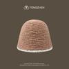 Chapéu de Pescador de Pelúcia de Cordeiro Combinado por Cor de Designer Chapéu Balde Pequeno para Mostrar o Rosto Quente de Outono e Inverno Chapéu Bacia Cobre-Rosto Moderno