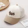 Gorras de protección solar para niños al por mayor para primavera y verano, gorra de béisbol para bebé estilo letra bordada, gorra de béisbol para niños para exteriores