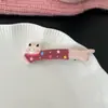 Lindos Extensiones de Pinza Larga Pato Pato Dulce Chica Corazón Flequillo Pinza Nuevo Japonés y Coreano Versátil Dibujos Animados Adorno para la Cabeza para Mujeres