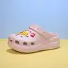 Zapatos lindos tipo pan de hamburguesa, planos, perforados, para mujer, con sensación cómoda, adecuados para uso exterior en verano, de suela suave, antideslizantes, zapatillas de punta cerrada, doble uso