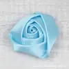 Venta Caliente Transfronteriza 5cm Estéreo Hecho a Mano Cinta Poliéster Flor Rosa DIY Flor de Muñeca Pasador Accesorios de Joyería Flor