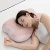 Almohada de Espuma Viscoelástica Mariposa para Sueño Profundo, Soporte para Columna Cervical, Núcleo de Almohada para Ayudar a Dormir, No se Desinfla, Almohada Ergonómica de Rebote Lento