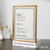 Aleación de Aluminio Licencia de Negocios a3 Original Copia A4 Marco para Exhibir Certificados y Licencias Certificado de Patente Carta de Autorización Certificado de Honor Marco de Fotos