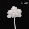 Novo Estilo Pom-Pom Nuvem Topper de Bolo de Aniversário Arco Fofo Decoração de Estrela para Feriado Infantil Coreano Feito à Mão