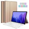 Adecuado para Tableta Samsung S6A7Lite Plus Teclado Bluetooth P610 Luz de Fondo Táctil Funda de Cuero T220 Carcasa Protectora Fe
