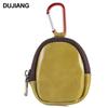 Carteira de Moedas Dujiang Transfronteiriça em Couro Genuíno Bolsa Multifuncional Retro Bolsa de Moedas Mini Carteira Bolsa Pequena Atacado