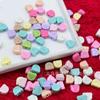 Macarrón Horneado Color Cabeza de Oso Cuentas DIY Niña Corazón Cuerda para Teléfono Móvil Pulsera Cuentas Aleación Cuentas Accesorios de Joyería