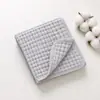 Toalla Cuadrada de Gasa de Algodón Puro para Bebé Suave Absorbente Toalla Facial para Bebé y Niño Pequeño Toalla Cuadrada Pequeña para Limpiar Cara y Boca de Recién Nacido Multicolor