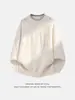 Suéter Han Lu retro estilo japonés de bloques de color para hombre, con un diseño de punto trenzado suave, texturizado y tridimensional, perfecto para otoño e invierno