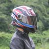 Casco Gxt Casco de Motocicleta para Hombre Cobertura Total Personalizado Genial Motocicleta Doble Lente Casco Abierto Cara Completa Dot