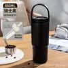 Nueva Taza de Hielo de Acero Inoxidable Taza Termo de Acero Inoxidable 316 Gran Capacidad Taza con Asa Taza para Coche Hogar Oficina