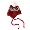 Chapéu de lã versátil para outono e inverno, chapéu Lei Feng moderno, gorro de tricô, estiloso e quente, versão coreana, protege as orelhas, valoriza o rosto