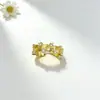 Anillo Abierto Trenzado Cepillado Exquisito de Lujo Ligero Estilo Vintage, Joyería de Anillo Ajustable Unisex Retro Personalizado