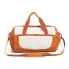 Bolsa de viaje transfronteriza, bolsa de viaje portátil, bolsa de gimnasio de gran capacidad, bolsa de fitness y yoga con separación de seco y húmedo, bolsa deportiva al por mayor