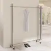 Estanterías para Tienda de Compradores Exhibidores de Ropa para Tienda de Ropa Percheros de Acero Inoxidable de Pie Perchas Ropa de Mujer Ropa de Hombre Exhibidores de Pared