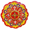 Imán Magnético para Refrigerador Cultural y Creativo Mandala de los Ocho Tesoros Auspiciosos Ocho Auspiciosos Tíbet Pintura Decorativa Thangka Pintada a Mano Regalo Souvenir
