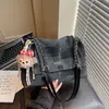 Bolsa de mão feminina de grande capacidade transfronteiriça 2026 nova moda outono nicho texturizada corrente ombro axila bolsa