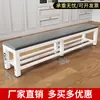 Banco para cambiarse de zapatos banco largo gimnasio asiento acolchado taburete al pie de la cama baño vestidor taburete de sofá tienda de ropa banco largo silla de comedor