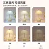 Luminária de cabeceira de quarto nórdico com tema de menina, luz ambiente, luz eterna de casamento, luminária de mesa cogumelo retrô americana