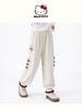 Pantalones Jogger Casuales de Otoño para Niñas 2025 Nuevo Estilo Ropa Infantil con Pequeños Adornos Florales Mayoreo