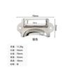 Moldura de etiqueta de hardware nova moldura de cartão de visita antiga chinesa moldura decorativa caixa de presente moldura de ferro alça de armário acessórios de armário de remédios