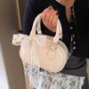 Bolsa Pequena Elegante de Alta Qualidade para Mulheres 2026 Nova Tendência Versátil Bolsa Transversal Bolsa de Mão Casual da Moda Bolsa Bowling