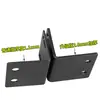 Suporte de Canto para Receptor de Microfone Sem Fio Universal Orelhas em L para Microfone Acessórios de Fixação Padrão 1U para Case de Voo