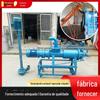 Máquina de bombeamento de esterco de gado equipamento de descarga de esgoto de fazenda de suínos máquina de sucção de fossa séptica seca e úmida