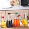 Botella de Aceite Simple Estilo Japonés, Aceitera de Vidrio, Botella para Condimentos, Antiderrames, Dispensador de Aceite Antiderrames para Cocina del Hogar, Botella para Salsa de Soja y Vinagre con Dosificación Controlada