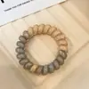 Cuerda Dulce Coreana para Teléfono Diadema Accesorios para el Cabello de Mujer Banda de Goma de Alta Elasticidad Cuerda Fresca para el Cabello Cola de Caballo Alta No Lastima la Cuerda del Cabello Especial