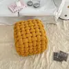 Puff Trançado Criativo Moderno Estilo Nórdico para Apoio de Pés de Sofá na Sala de Estar, Banqueta para Toucador no Quarto, Banqueta de Maquiagem, Banqueta para Trocar Sapatos