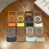Inserções Superior e Inferior Costuradas Adequadas para Capa de Celular iPhone 17, Capa Protetora Magnética Duas em Uma Fosca Apple 16 Pro Max