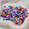 DIY Colorido Disco de Argila Macia Espaçador Pulseira Colar Contas Artesanais Materiais Contas Soltas Espaçador Acessórios de Joia Atacado