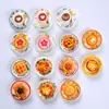 Set de Imanes para Refrigerador de Postre de Tarta de Huevo Lindo Simulado Juguete de Comida en Miniatura de Resina Imanes para Refrigerador de Casa de Juego DIY